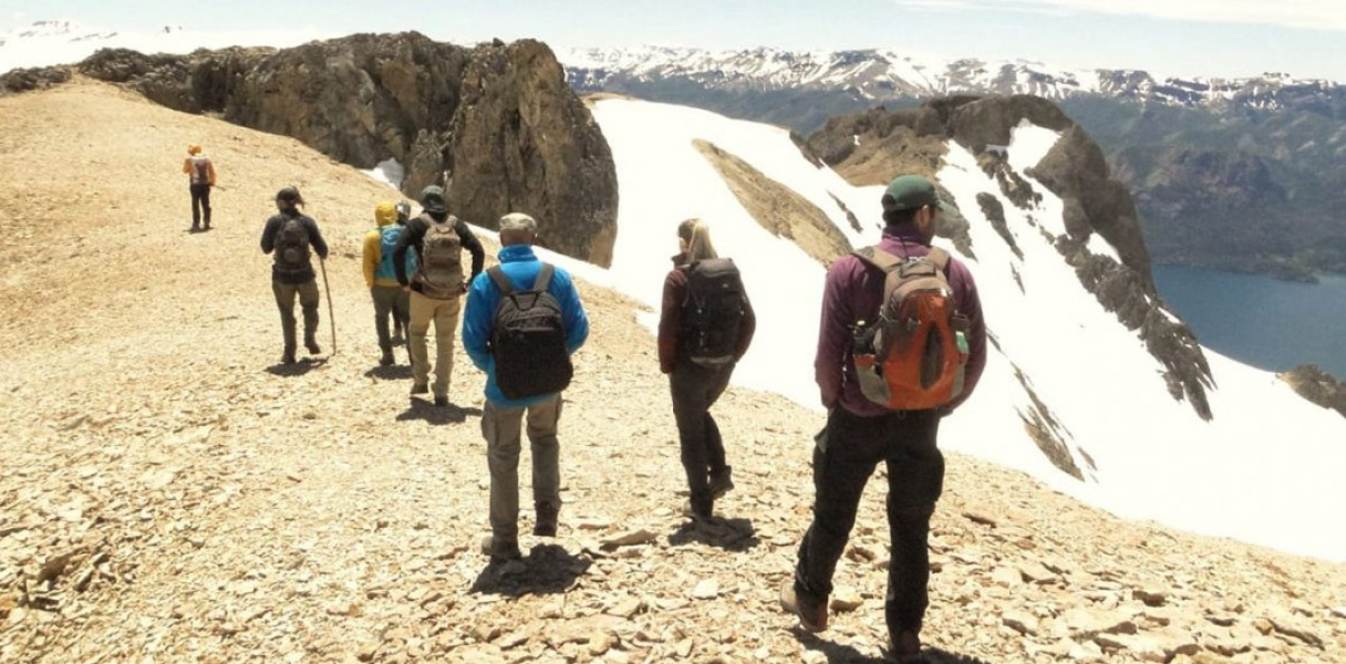 Expertos franceses en montañismo visitaron Villa La Angostura y Villa Traful
